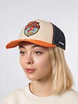 Бейсболка CAPSLAB арт. CL/WW2/1/PCS/HERB Woody Woodpecker (кремовый / оранжевый)